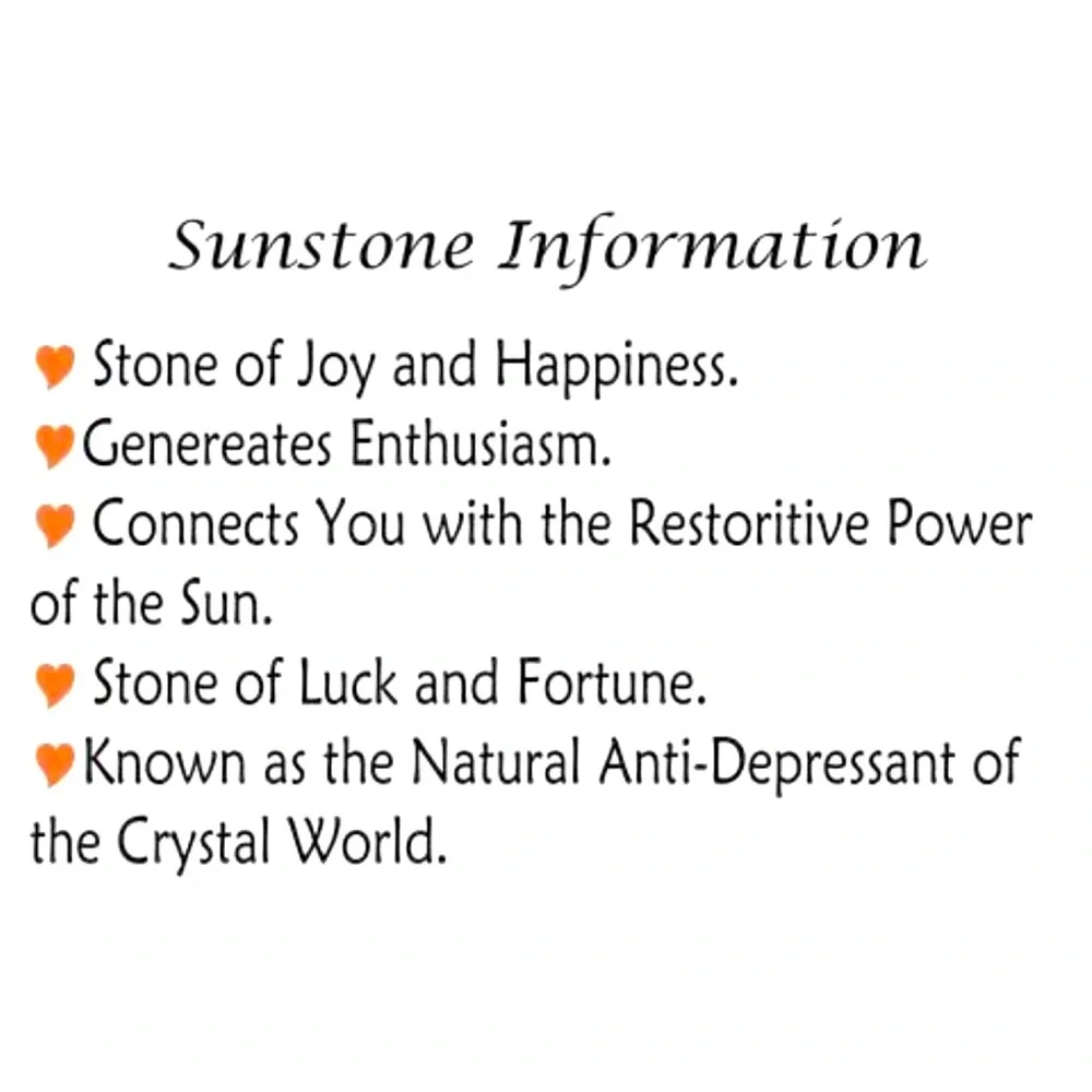 Sunstone Joy, Confidence & Abundance Bracelet.